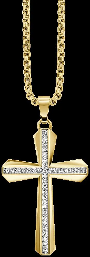 Bulova Crystal Collection Mens-Watch Gold-Tone