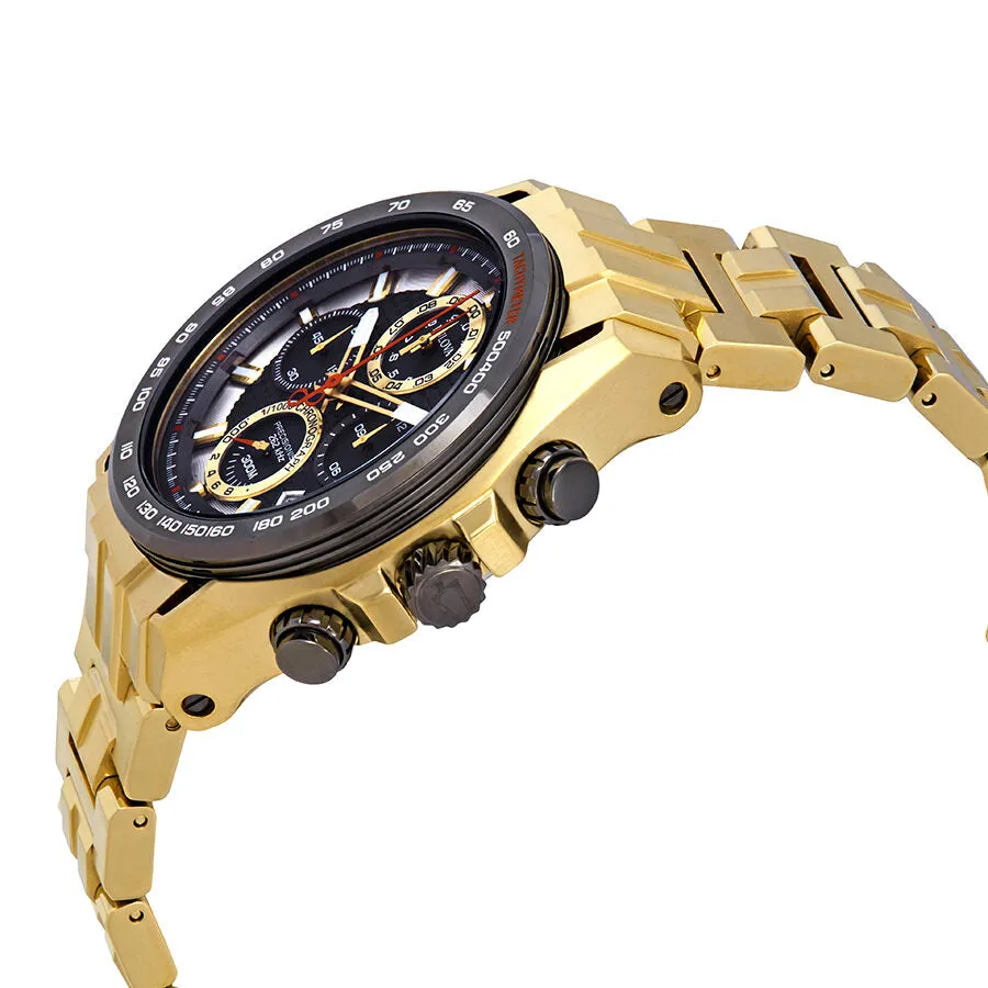 Bulova Precisionist Chronograph Men's Gold-tone Watch 98B271