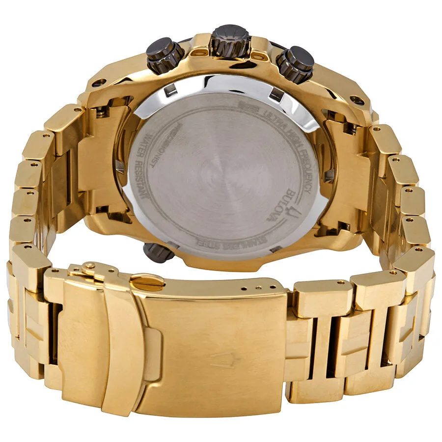 Bulova Precisionist Chronograph Men's Gold-tone Watch 98B271