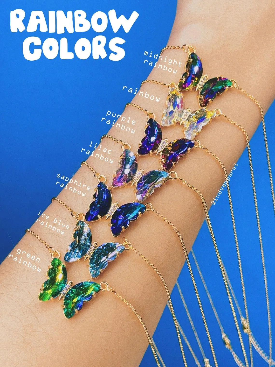 Butterfly Necklace Set, Madison