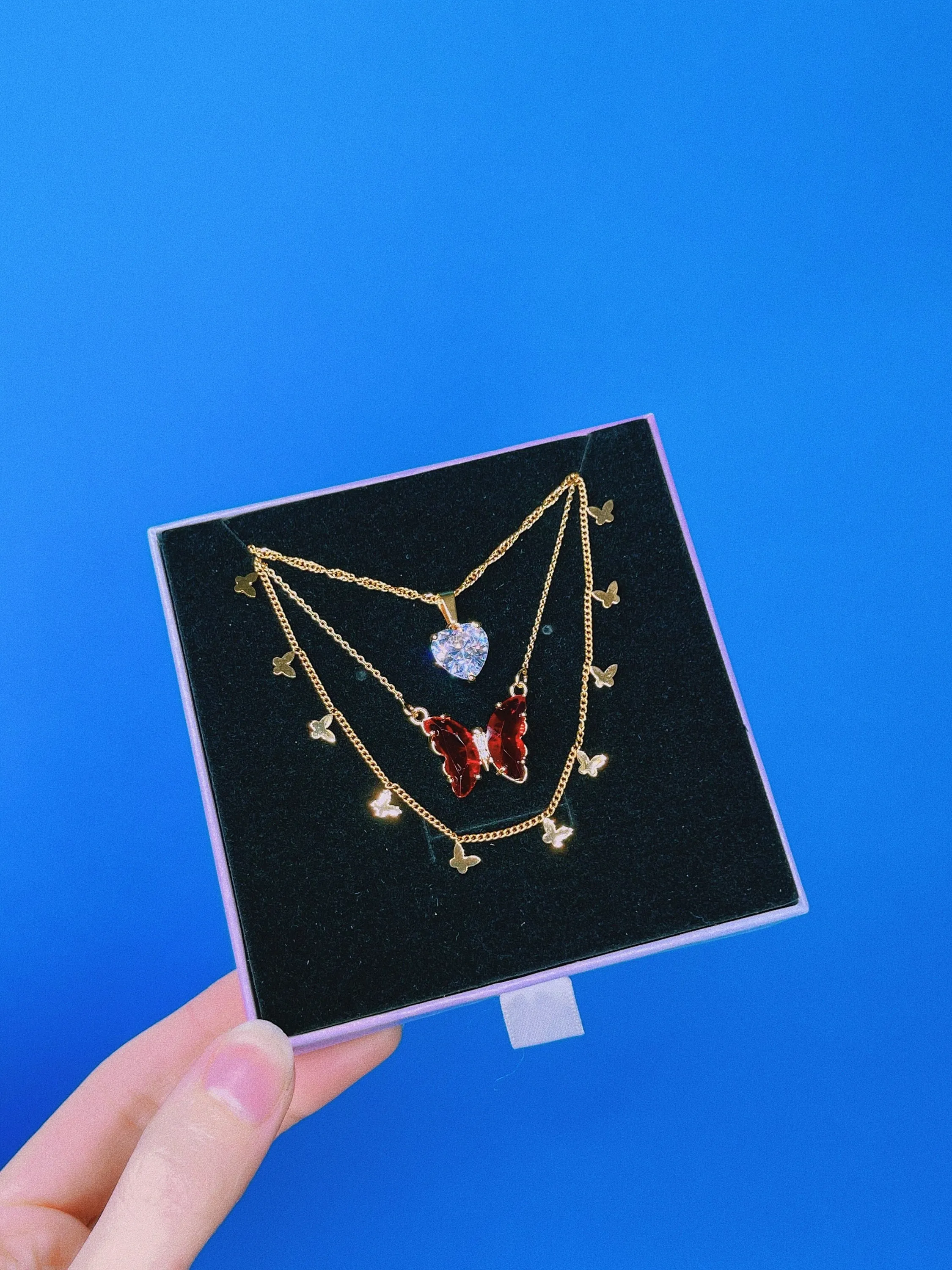 Butterfly Necklace Set, Madison