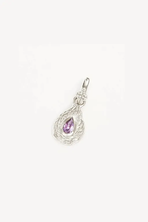 BY CHARLOTTE - WITH LOVE BIRTHSTONE PENDANTS - SILVER
