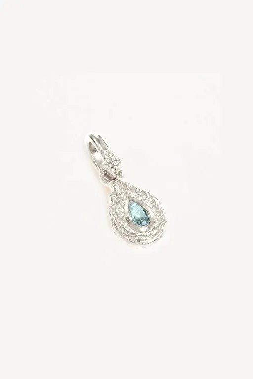 BY CHARLOTTE - WITH LOVE BIRTHSTONE PENDANTS - SILVER