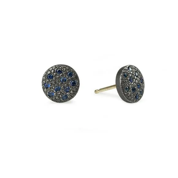 Carmela Blue Sapphire Studs