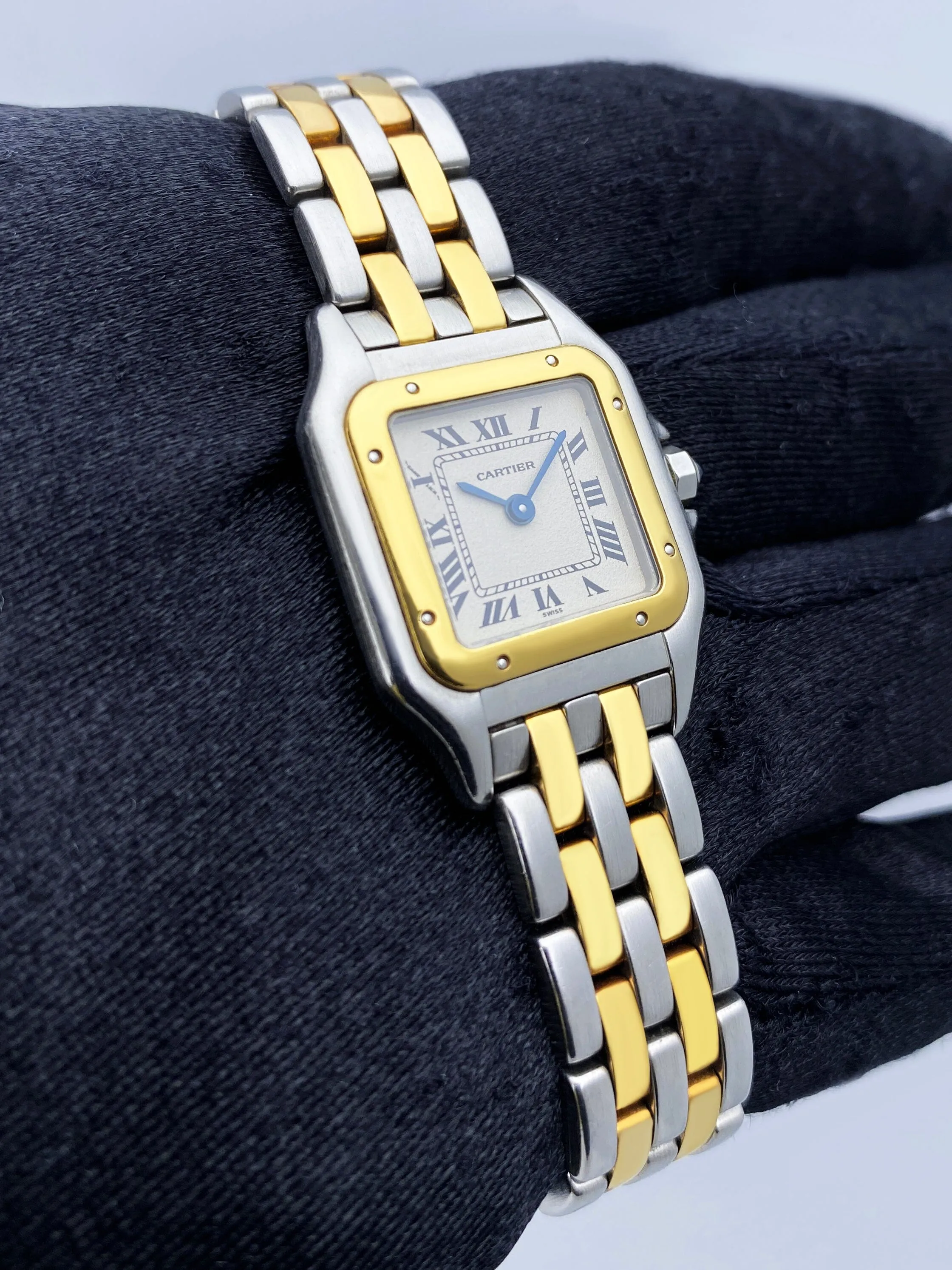 Cartier Panthere 1057917 Two Row Ladies Watch