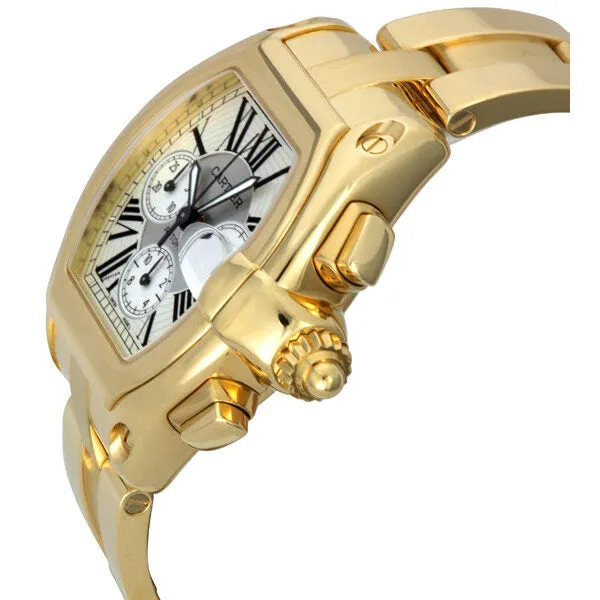 Cartier Roadster 18kt Yellow Gold Chronograph XL Men's Watch W62021Y2