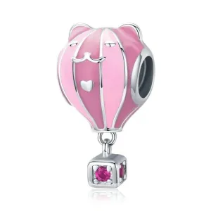 Cat Hot Air Balloon Charm