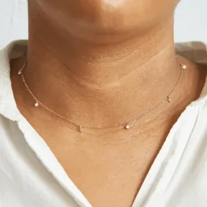 Chambers Street Stone Choker Necklace