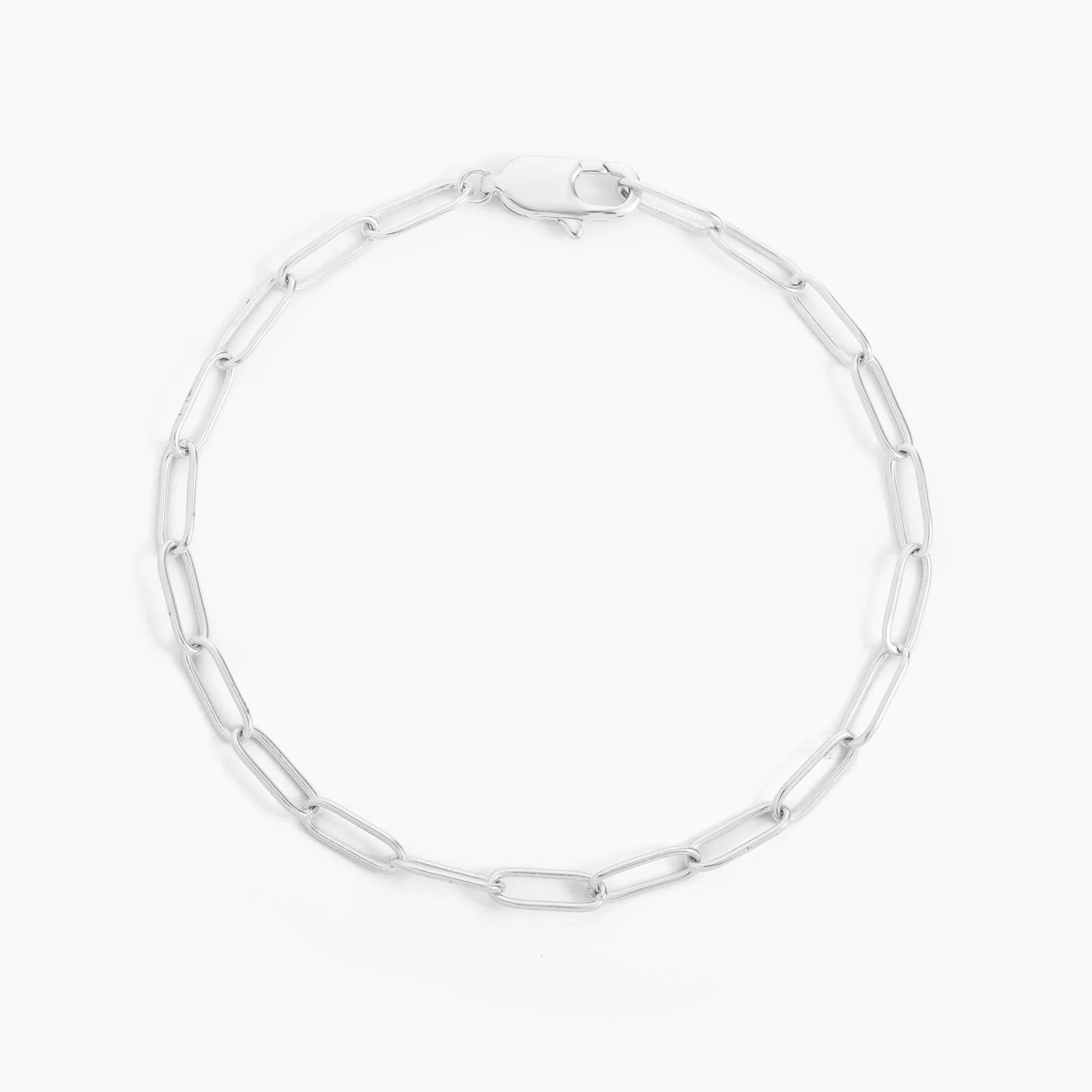 Charm Paperclip Bracelet