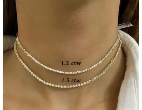 Classic Diamond Choker