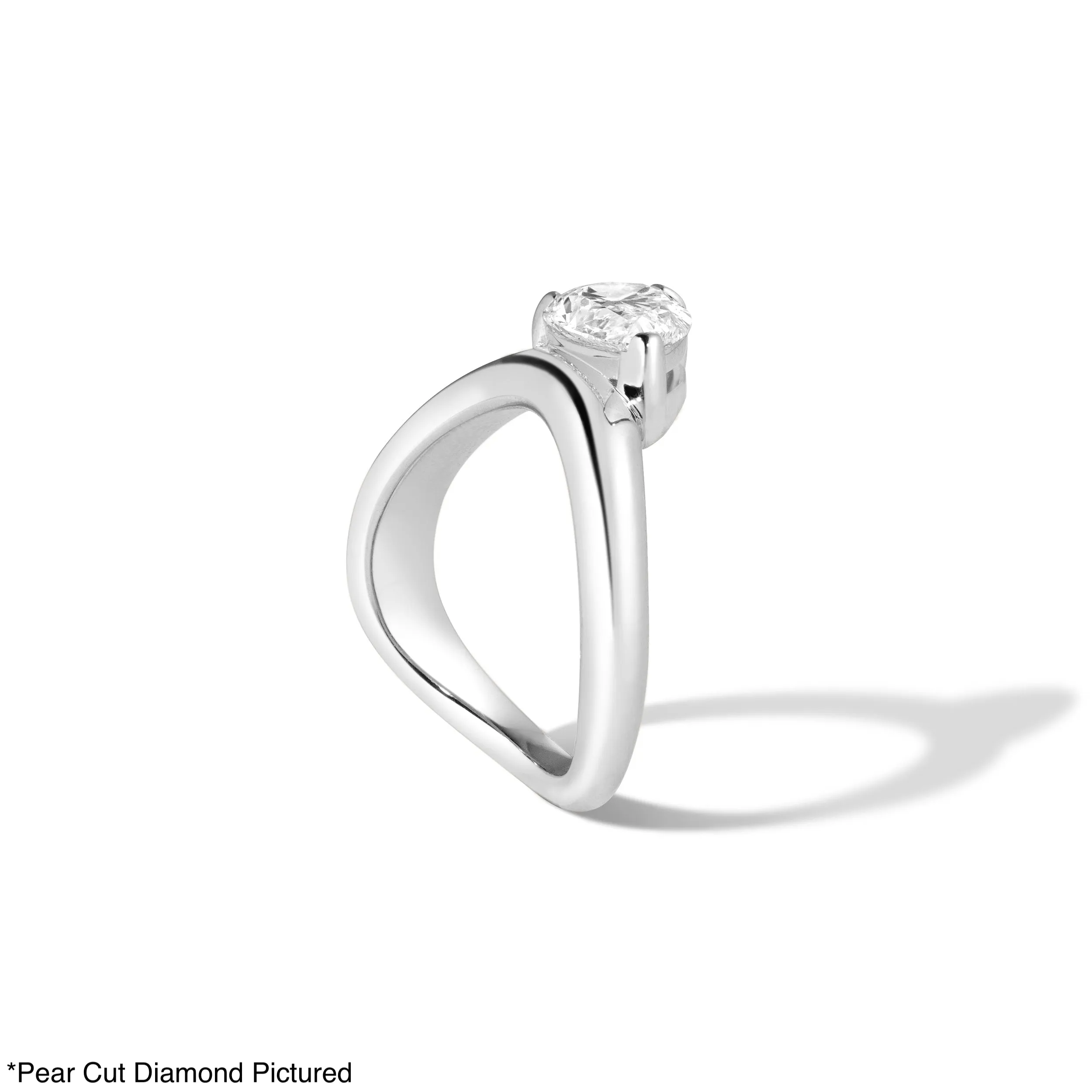 Cloud Offset Cushion Ring