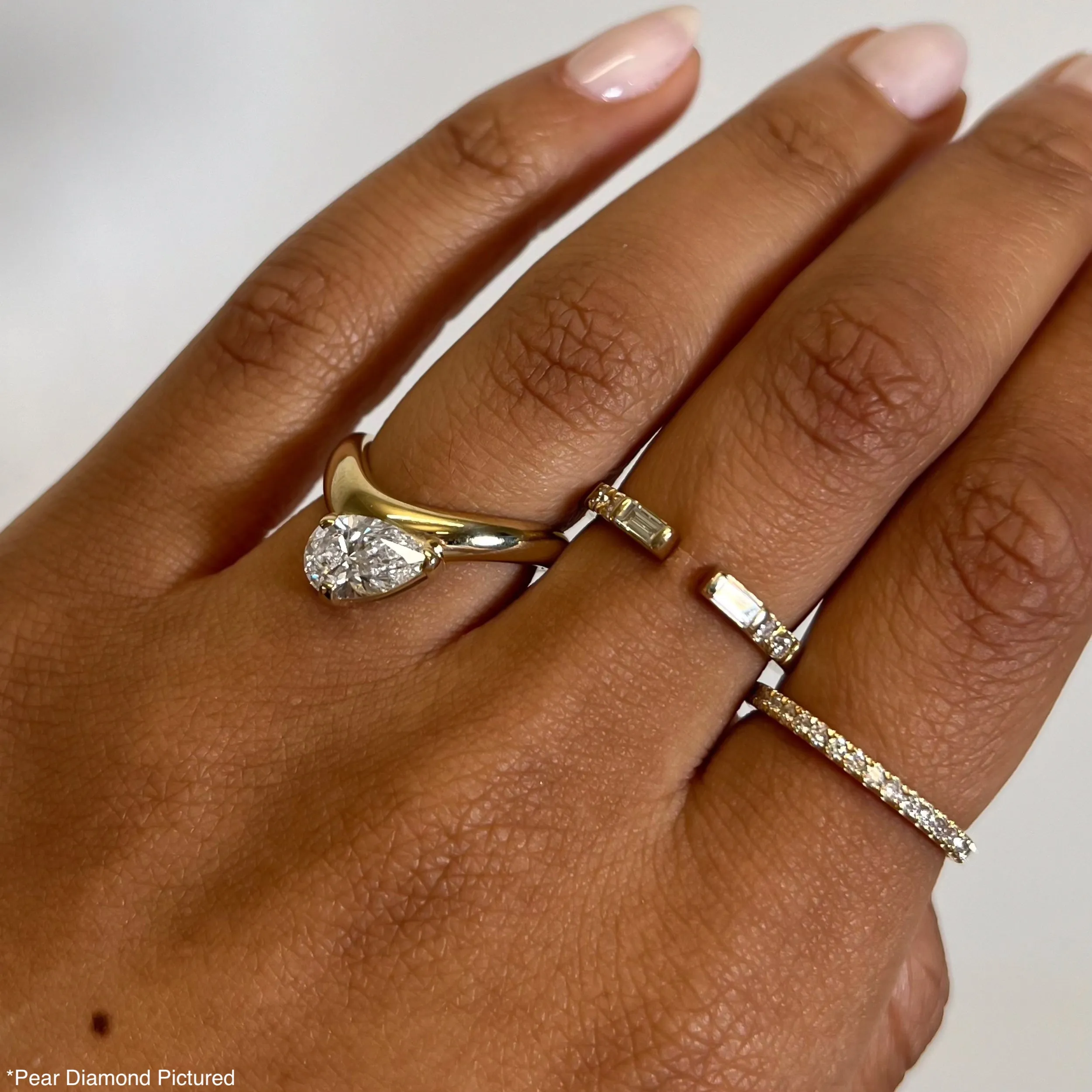 Cloud Offset Cushion Ring