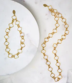 Clover Link Necklace
