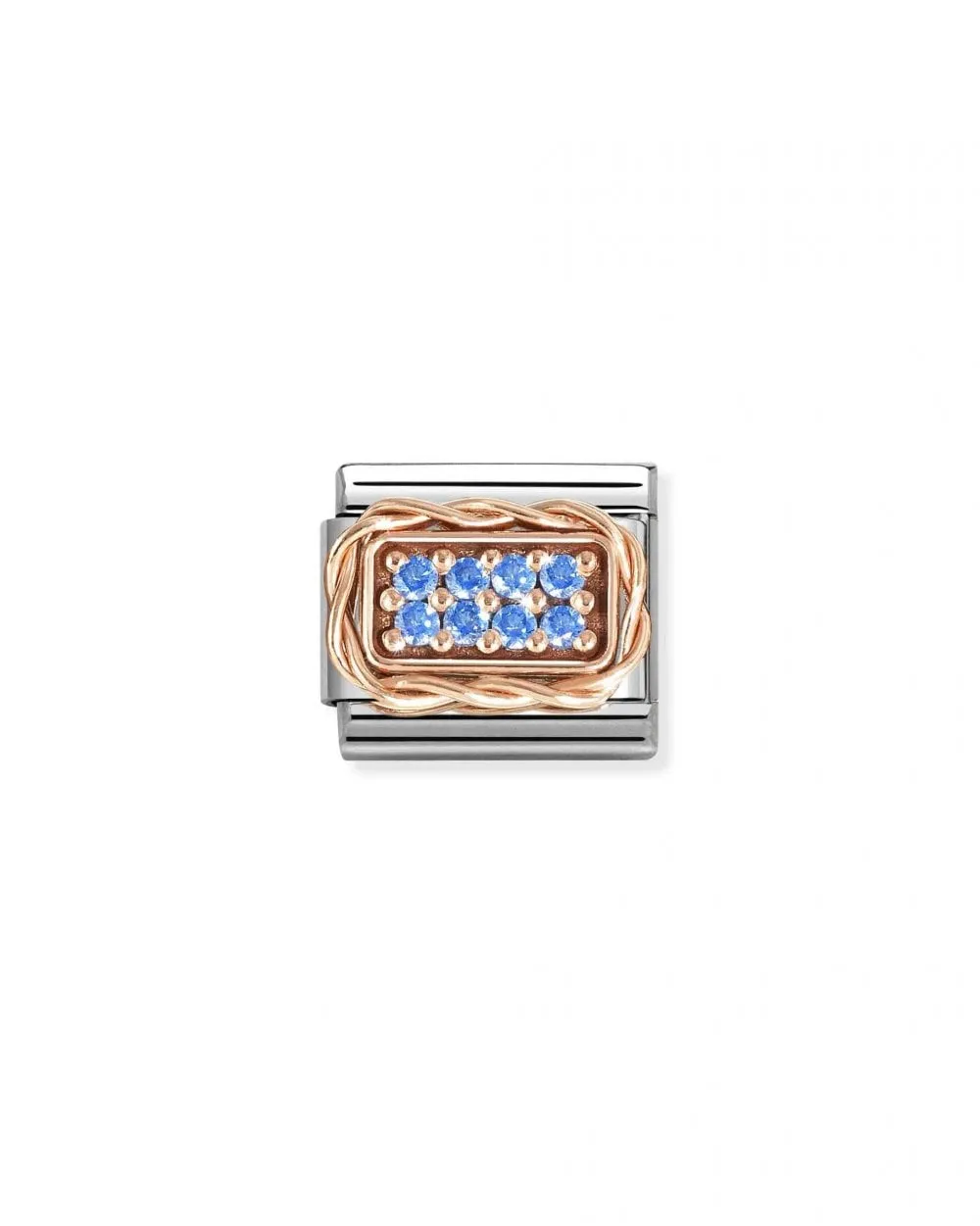 Composable Classic Link ,Light Blue CZ