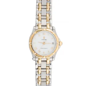 Concord Saratoga SL 18 Karat Gold & Stainless Steel Ladies Wrist Watch