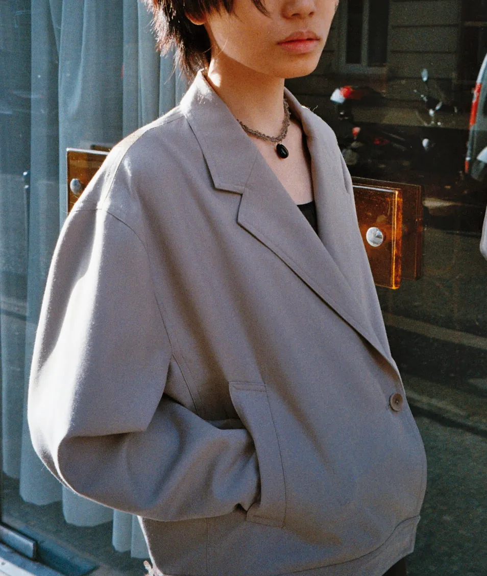 Corail Necklace Grey/ Black