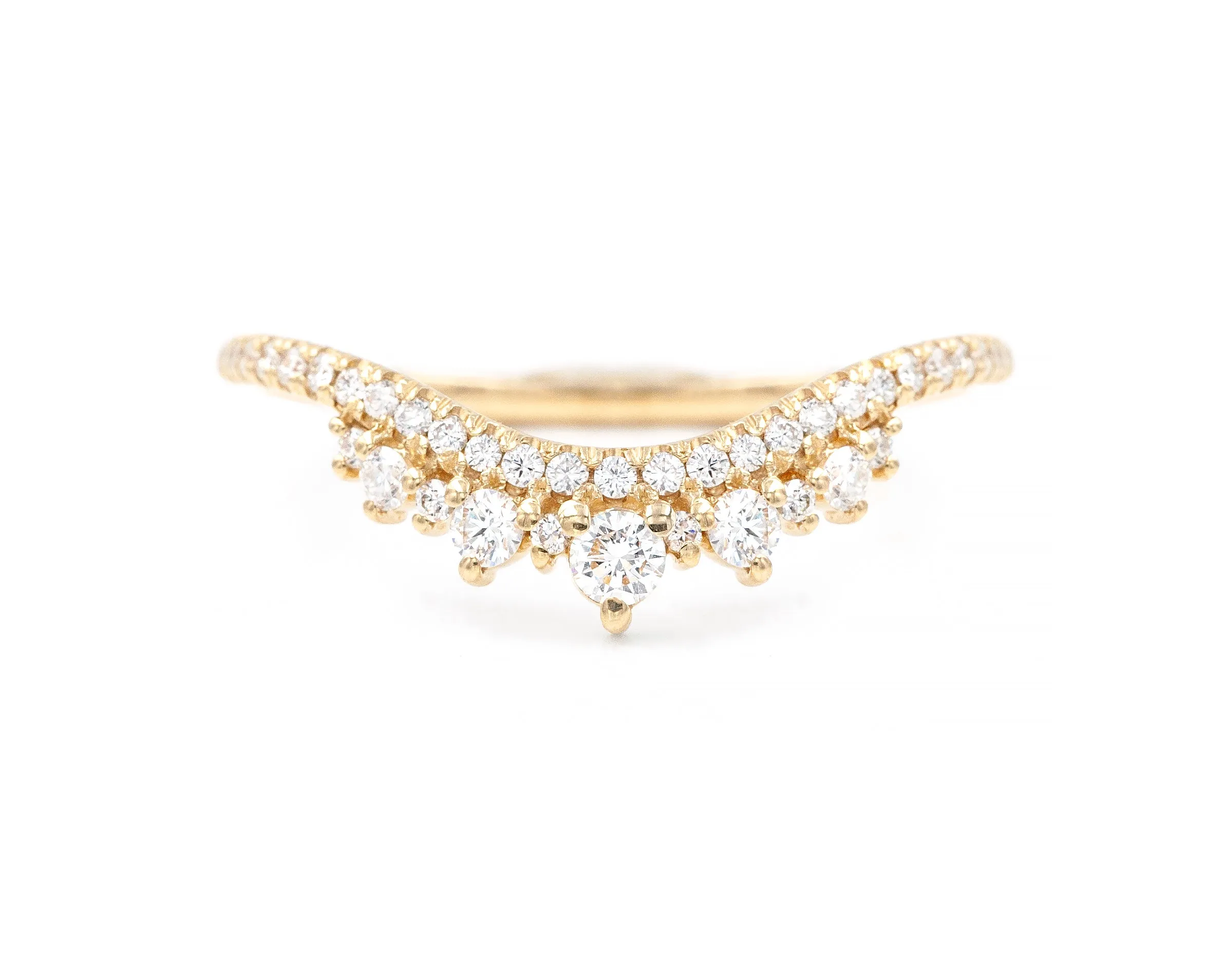 Coronet Cluster Band (Ready to Ship Size 5.75 and 6.5)