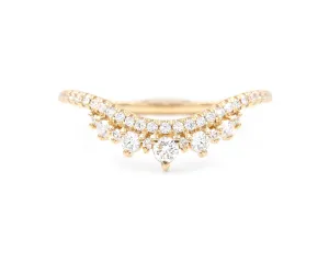 Coronet Cluster Band (Ready to Ship Size 5.75 and 6.5)