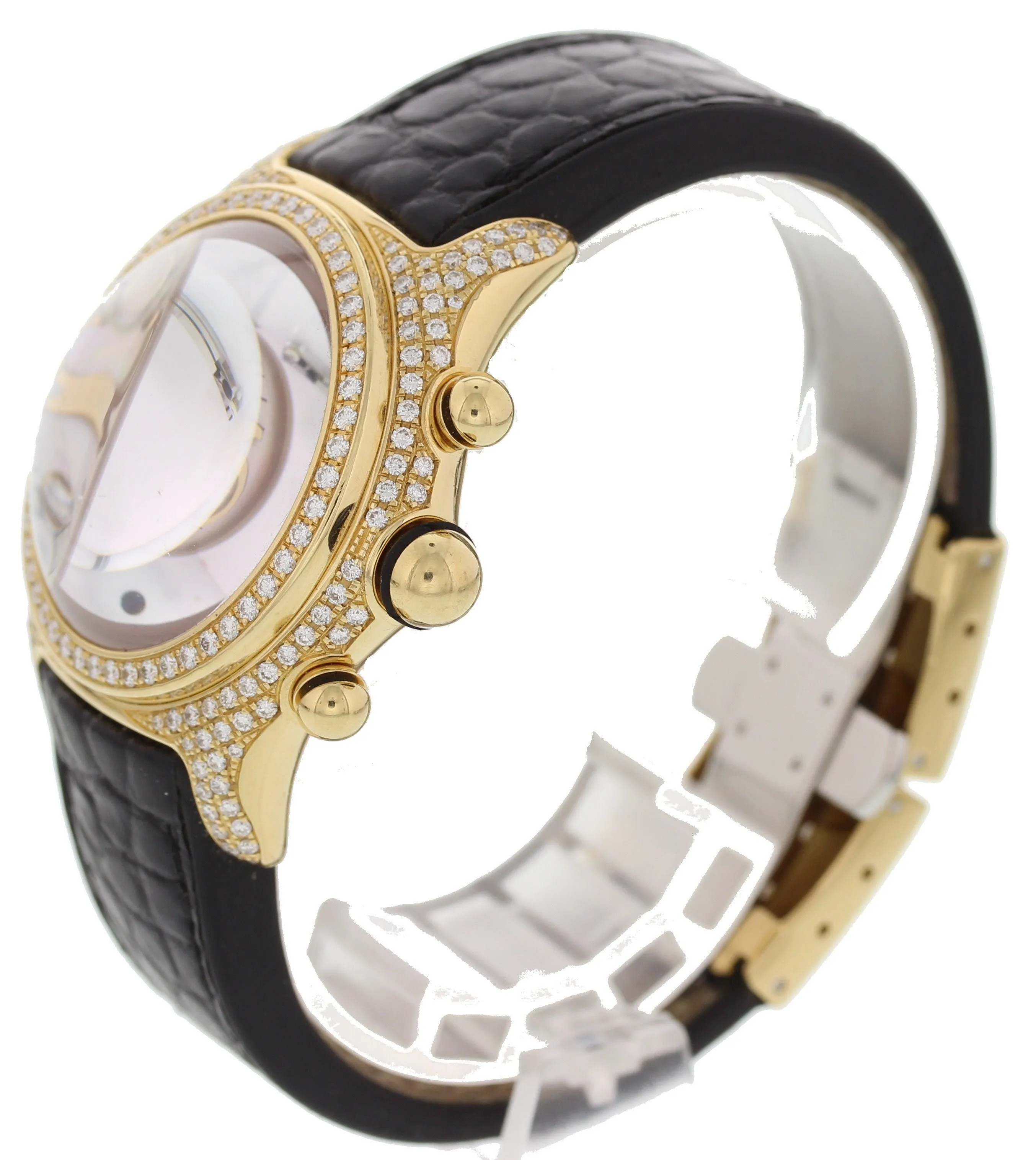 Corum Aqua Bubble 18K YG Diamonds 196.153.65