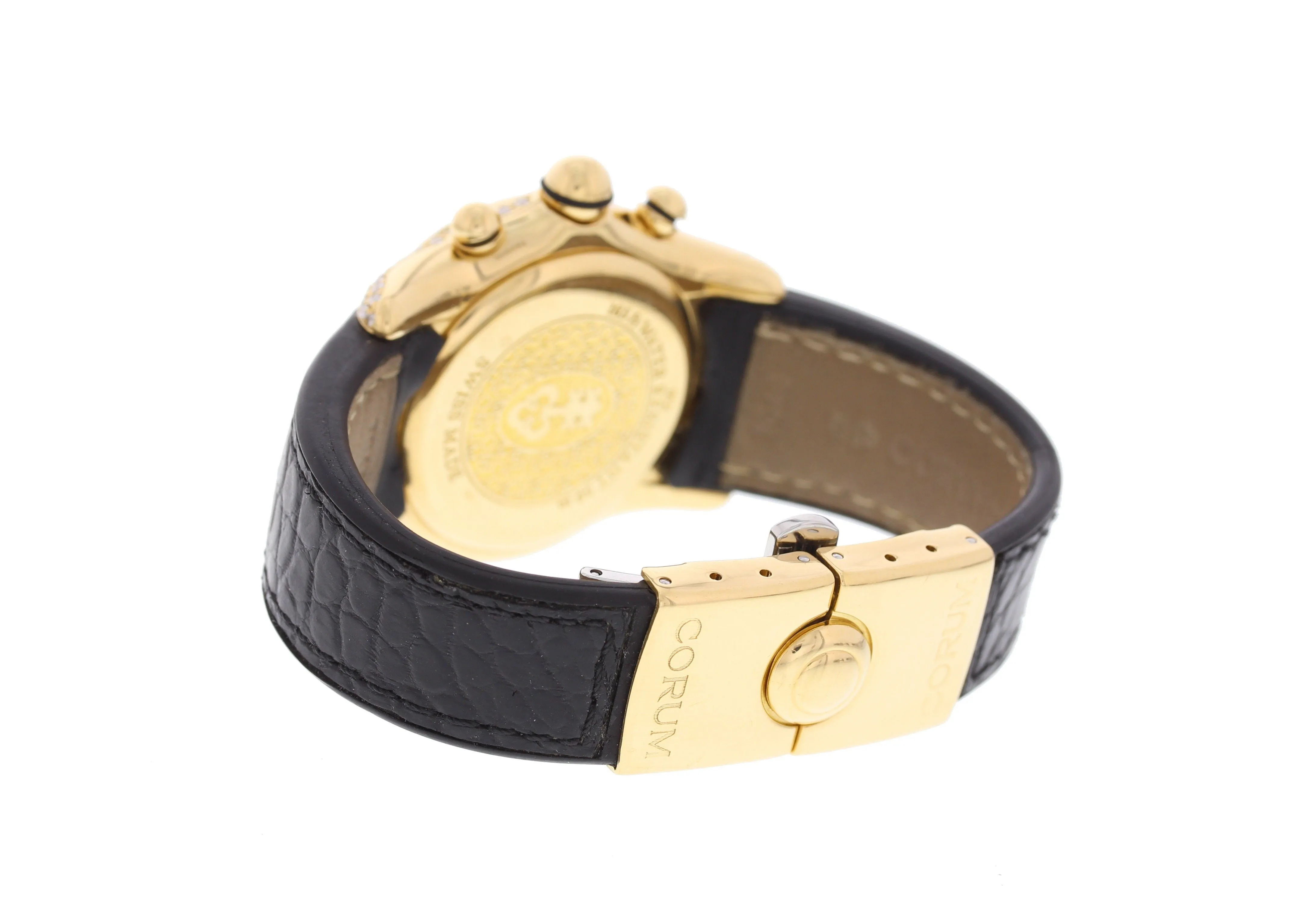 Corum Aqua Bubble 18K YG Diamonds 196.153.65