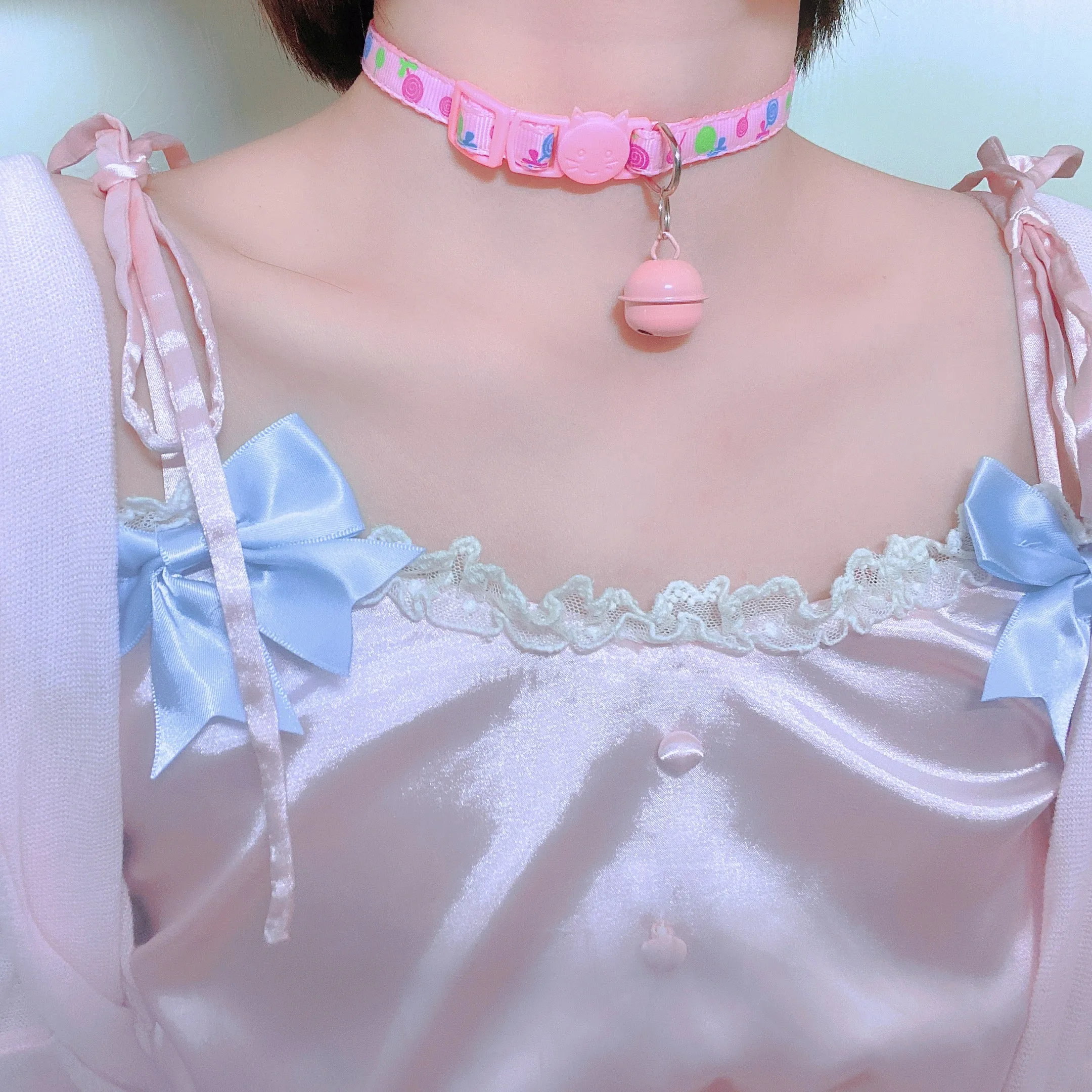Cute punk rivet choker  YC50039