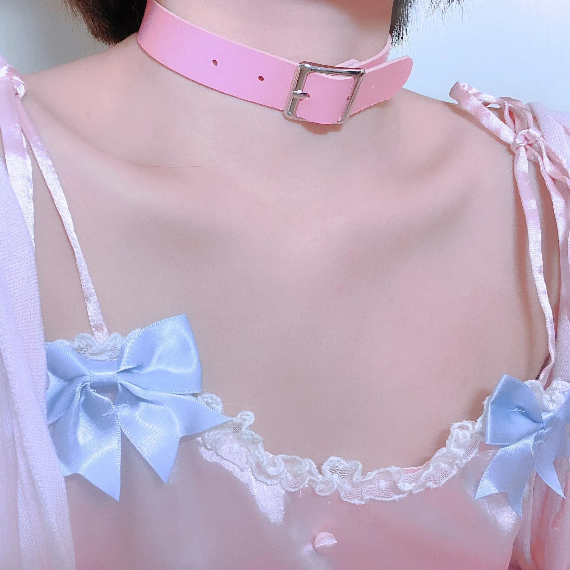 Cute punk rivet choker  YC50039