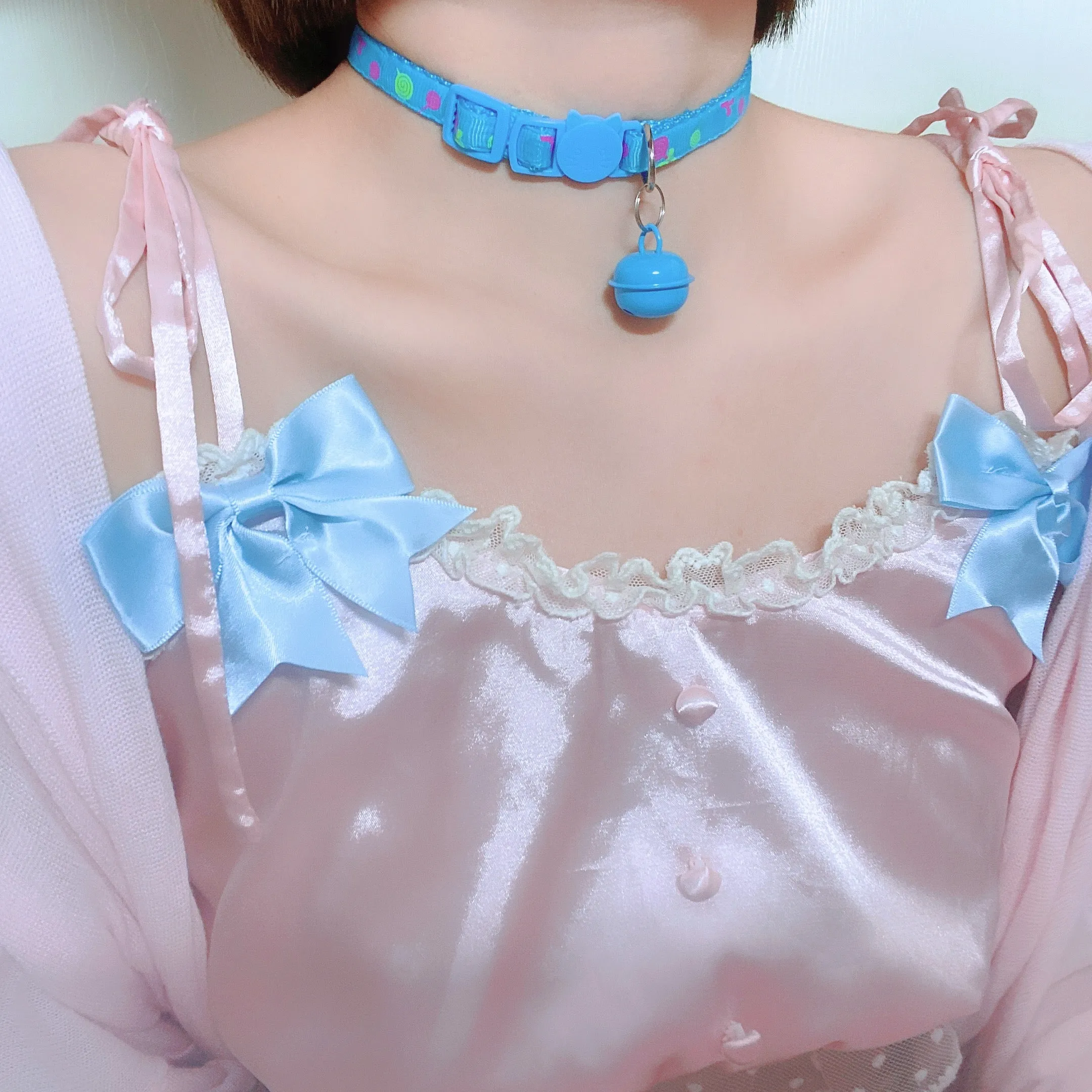 Cute punk rivet choker  YC50039
