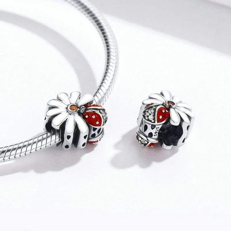 Daisy Ladybug Charm