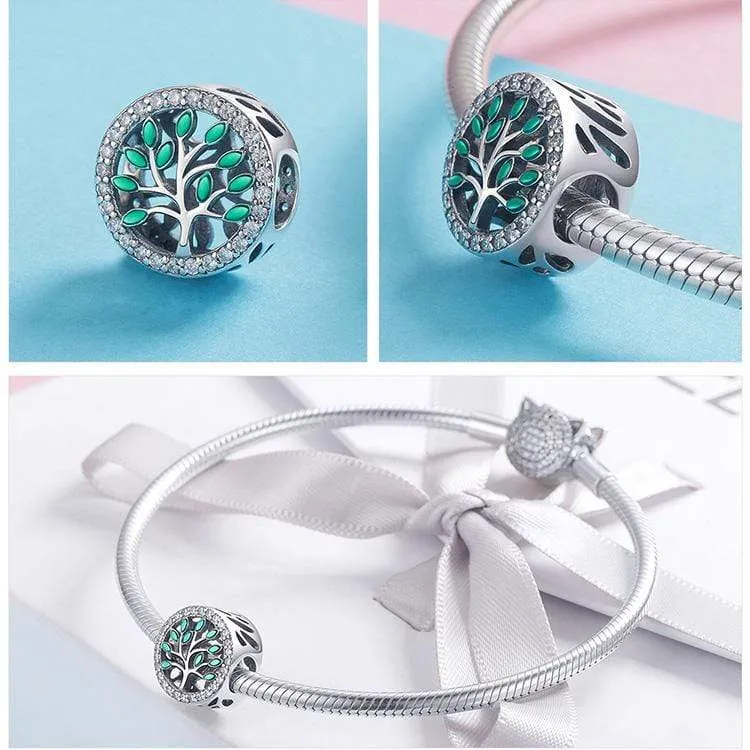 Dazzling Tree of Life Charm