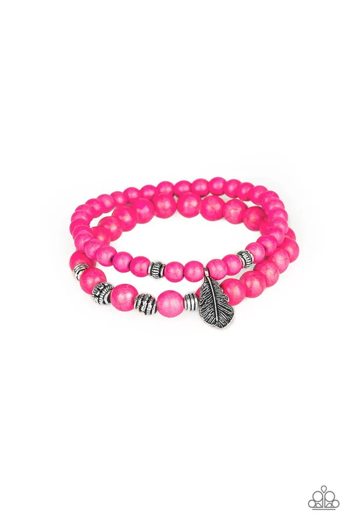 Desert Dove Pink Bracelet Paparazzi