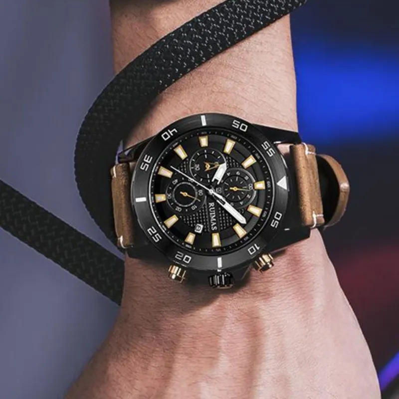 DIAL QUARTZ CHRONOGRAPH WATCH | Precision Timing Excellence