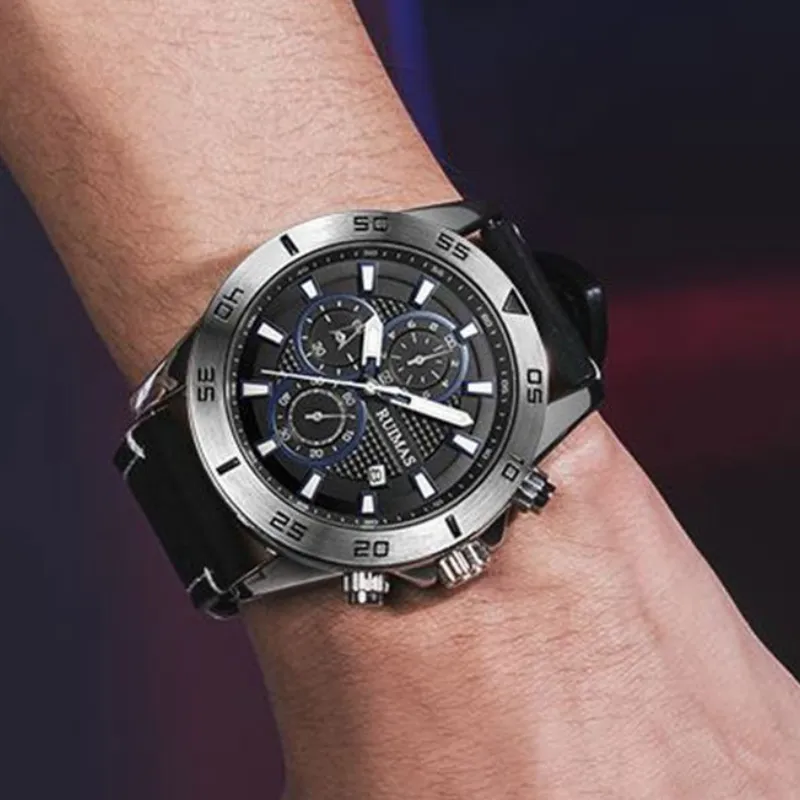 DIAL QUARTZ CHRONOGRAPH WATCH | Precision Timing Excellence