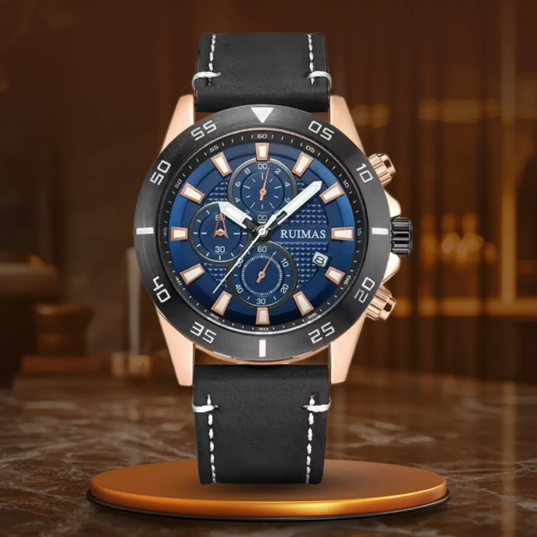 DIAL QUARTZ CHRONOGRAPH WATCH | Precision Timing Excellence