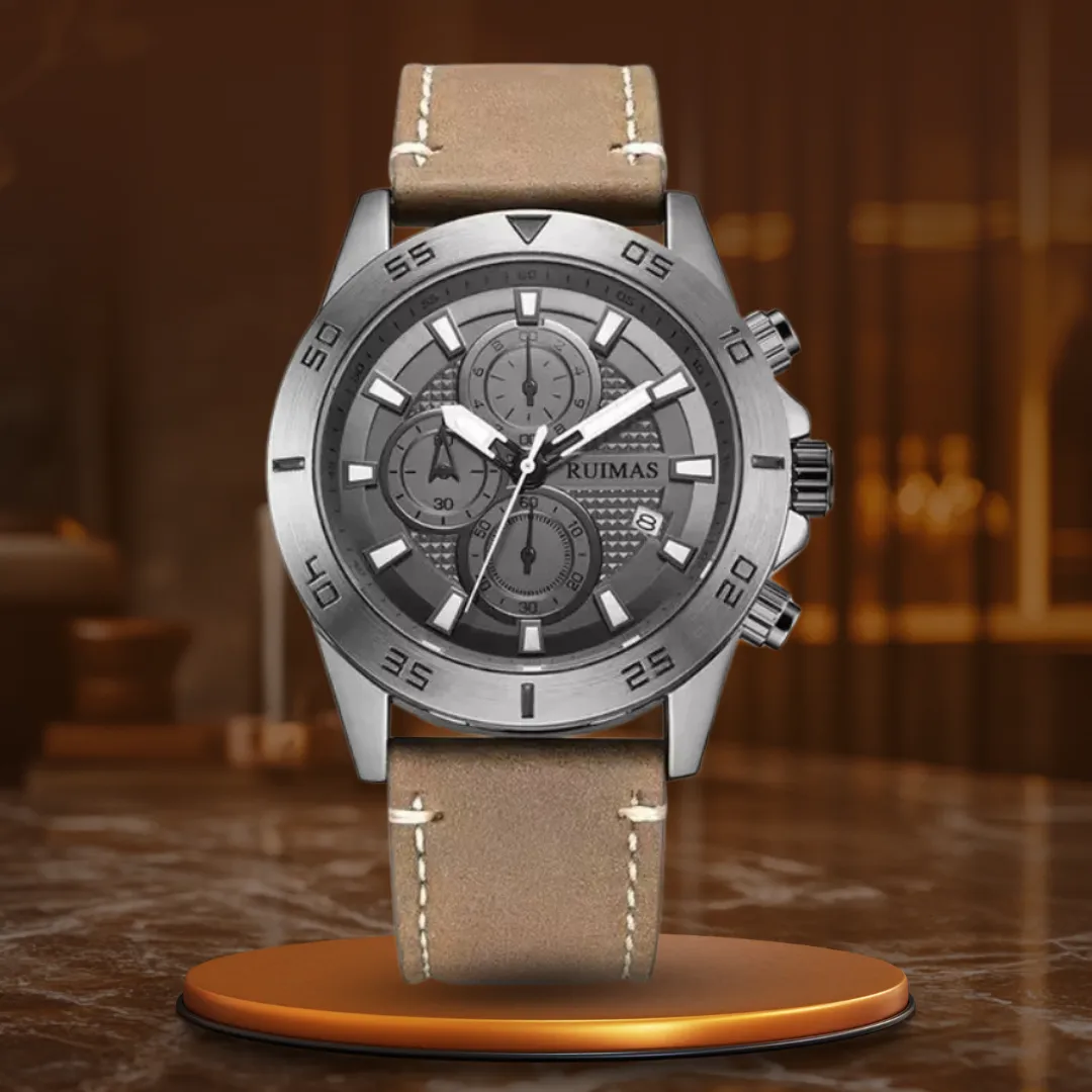 DIAL QUARTZ CHRONOGRAPH WATCH | Precision Timing Excellence