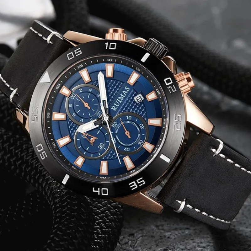 DIAL QUARTZ CHRONOGRAPH WATCH | Precision Timing Excellence