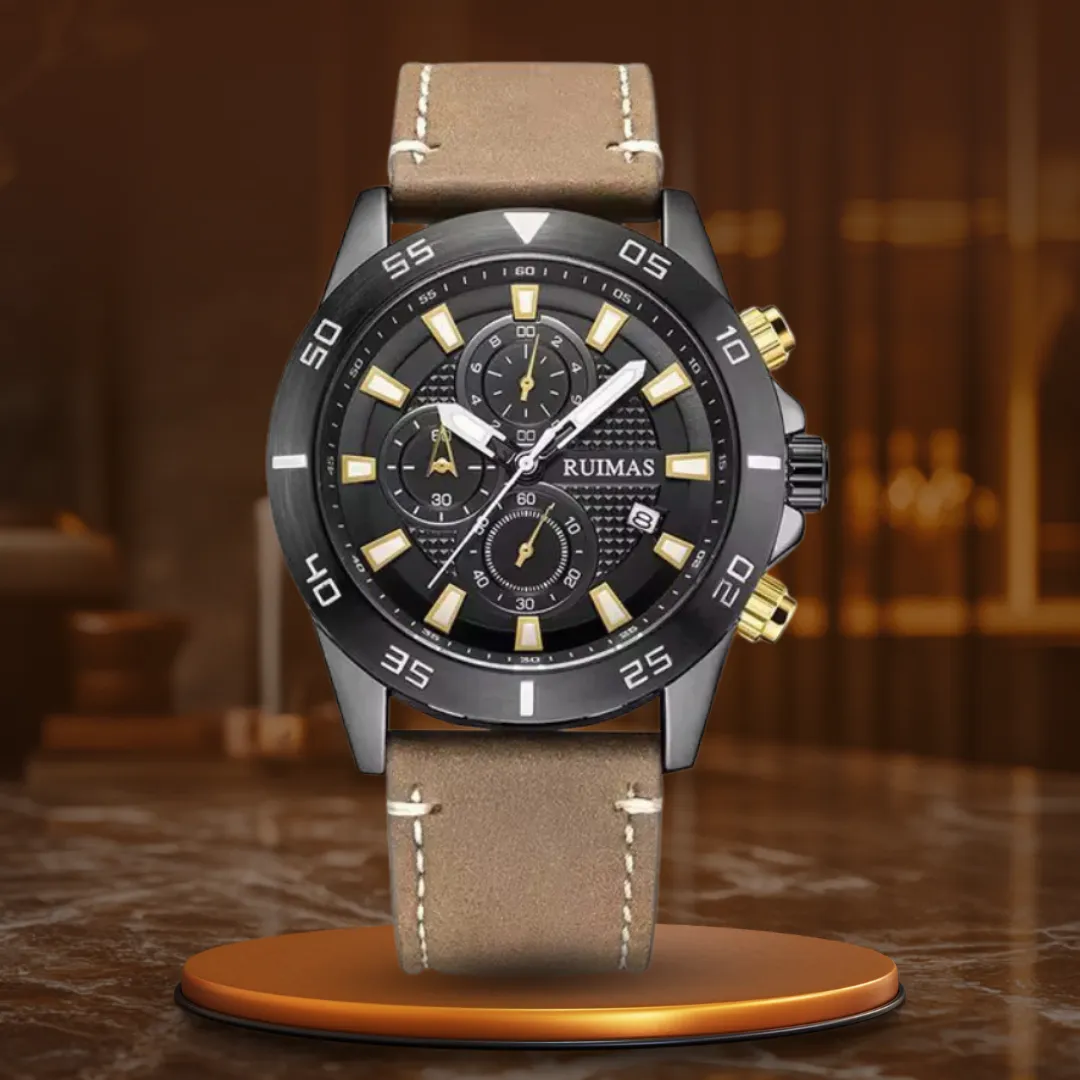 DIAL QUARTZ CHRONOGRAPH WATCH | Precision Timing Excellence