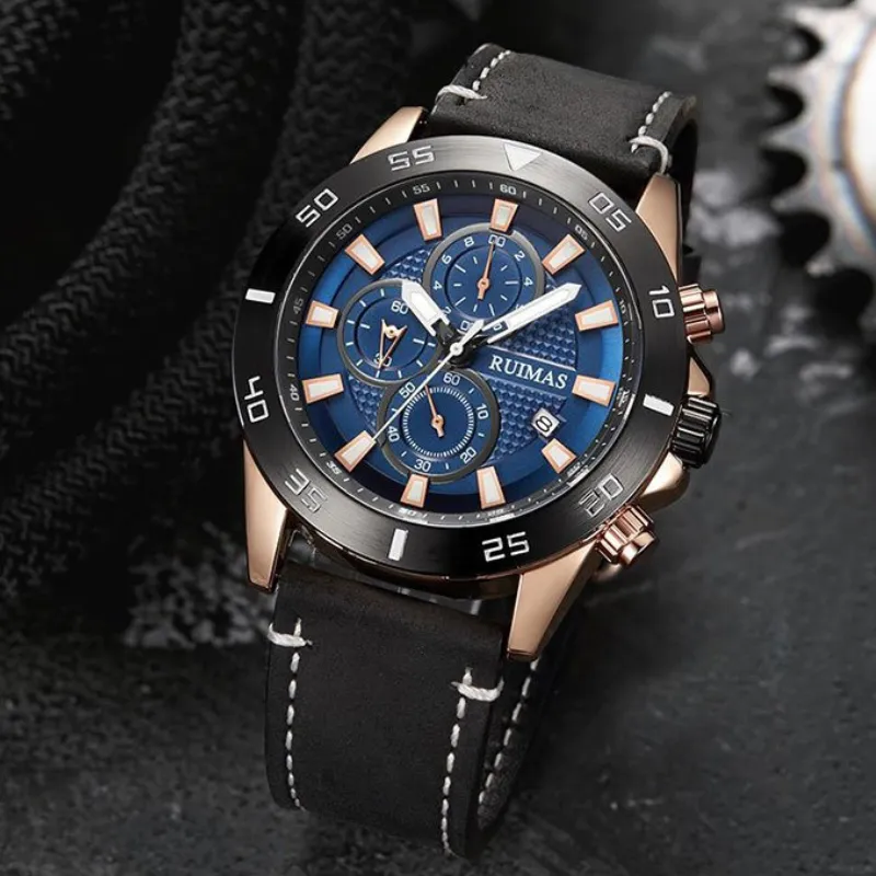 DIAL QUARTZ CHRONOGRAPH WATCH | Precision Timing Excellence