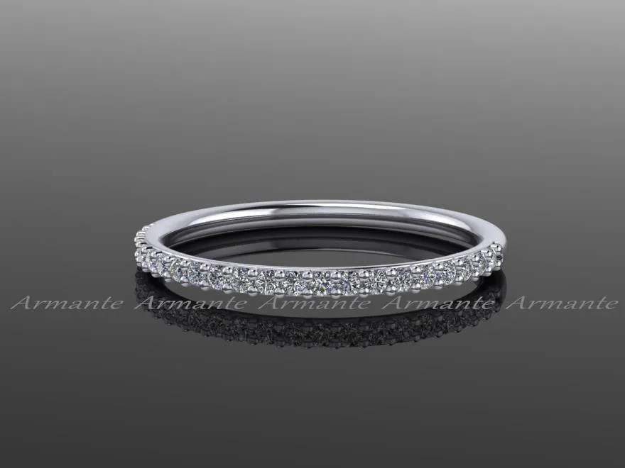 Diamond Halo Bridal Ring Set Forever One Moissanite Rings