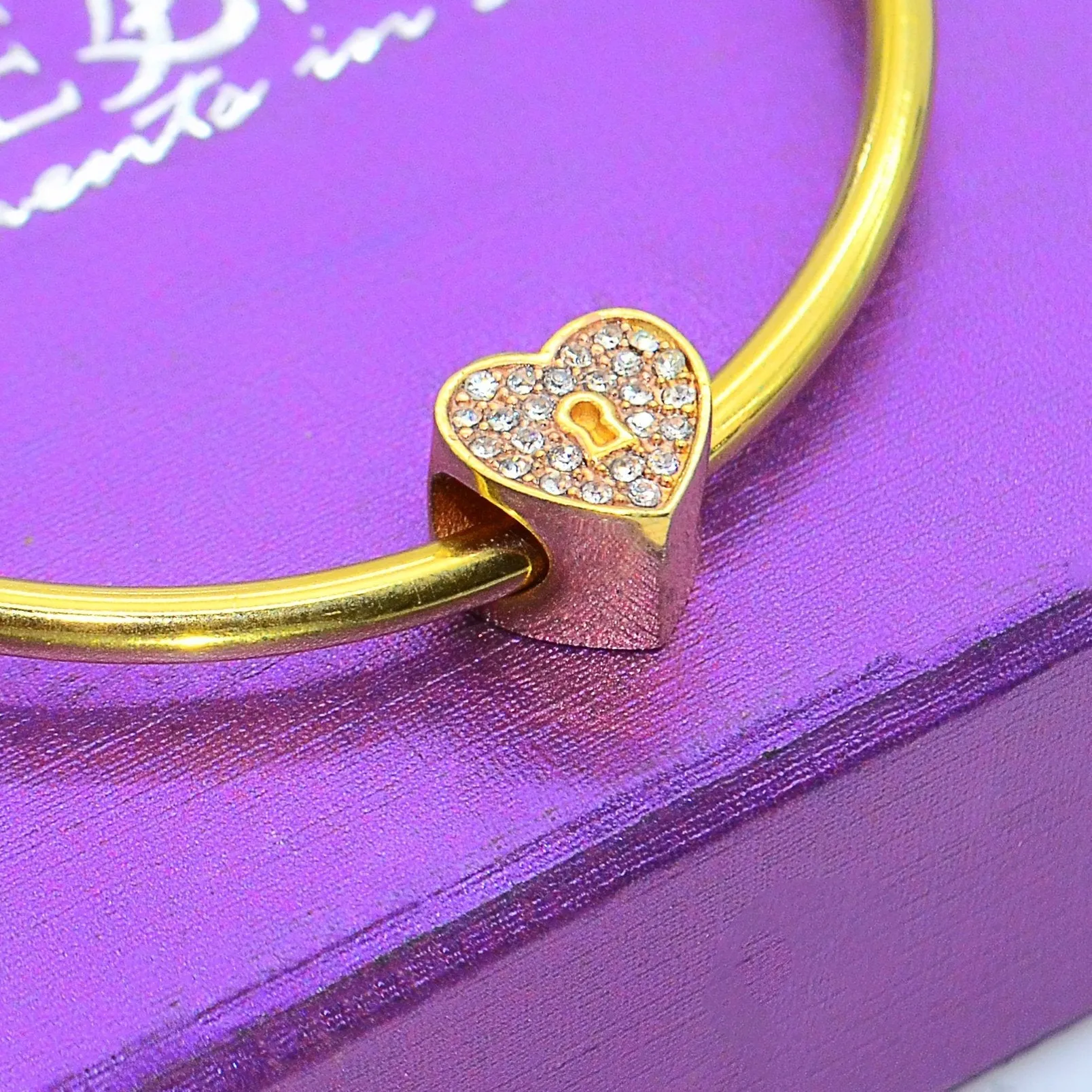 Diamond Heart Charm for Moments Bracelet