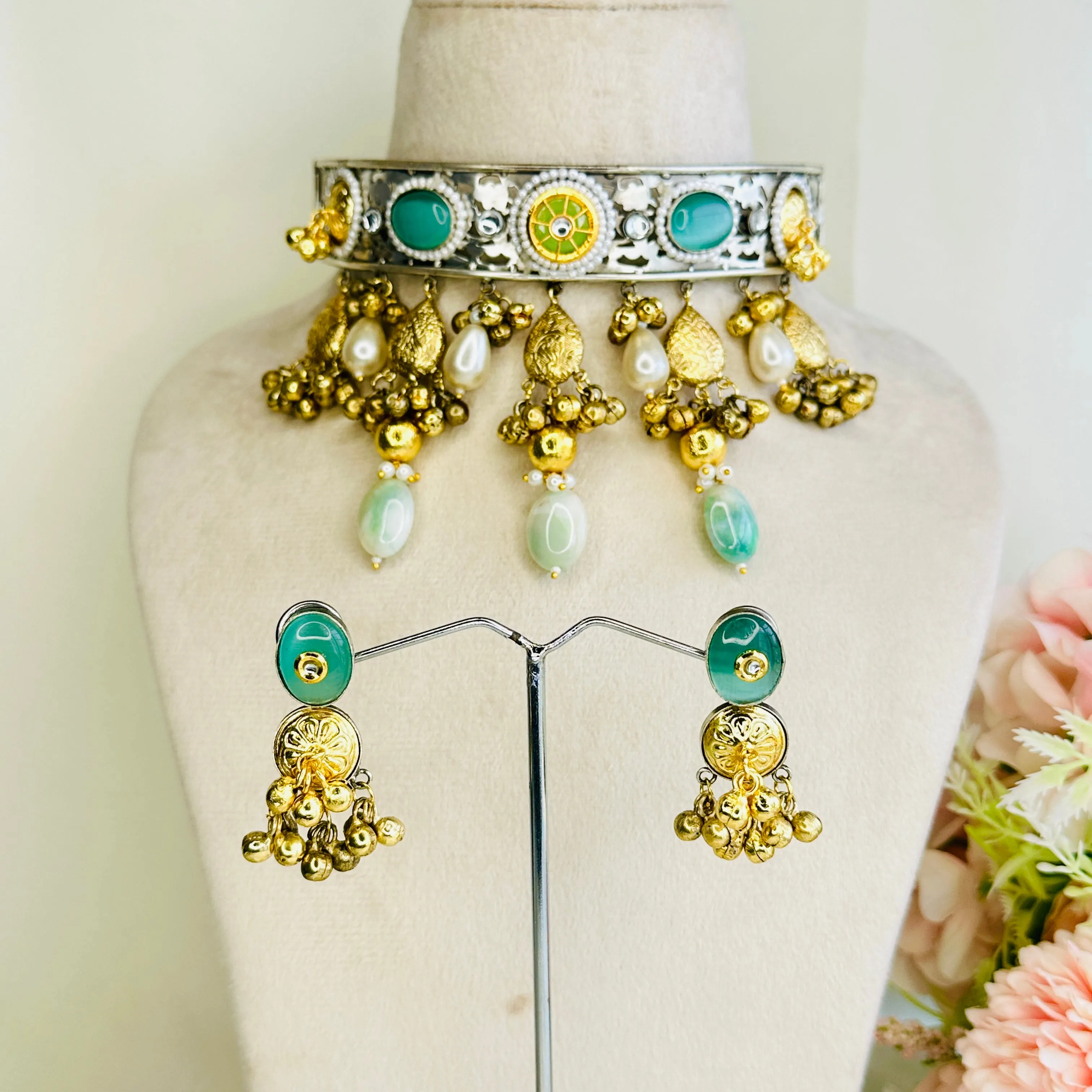 Dual Polish Brass Choker