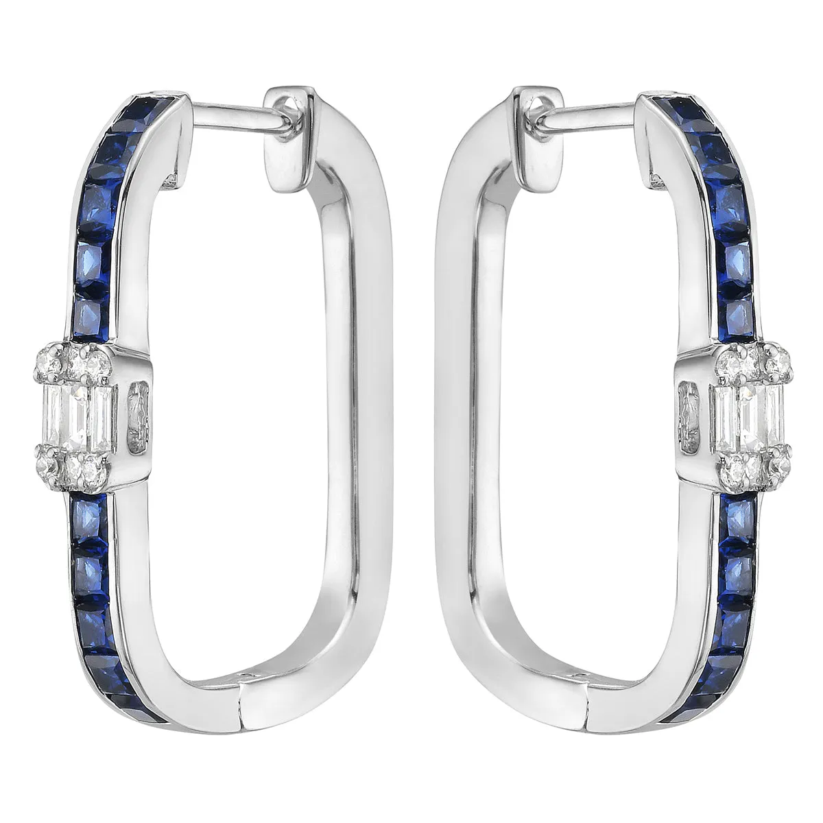 Earring14KW-5.13G 18D-0.23G 20Sapp-0.7G