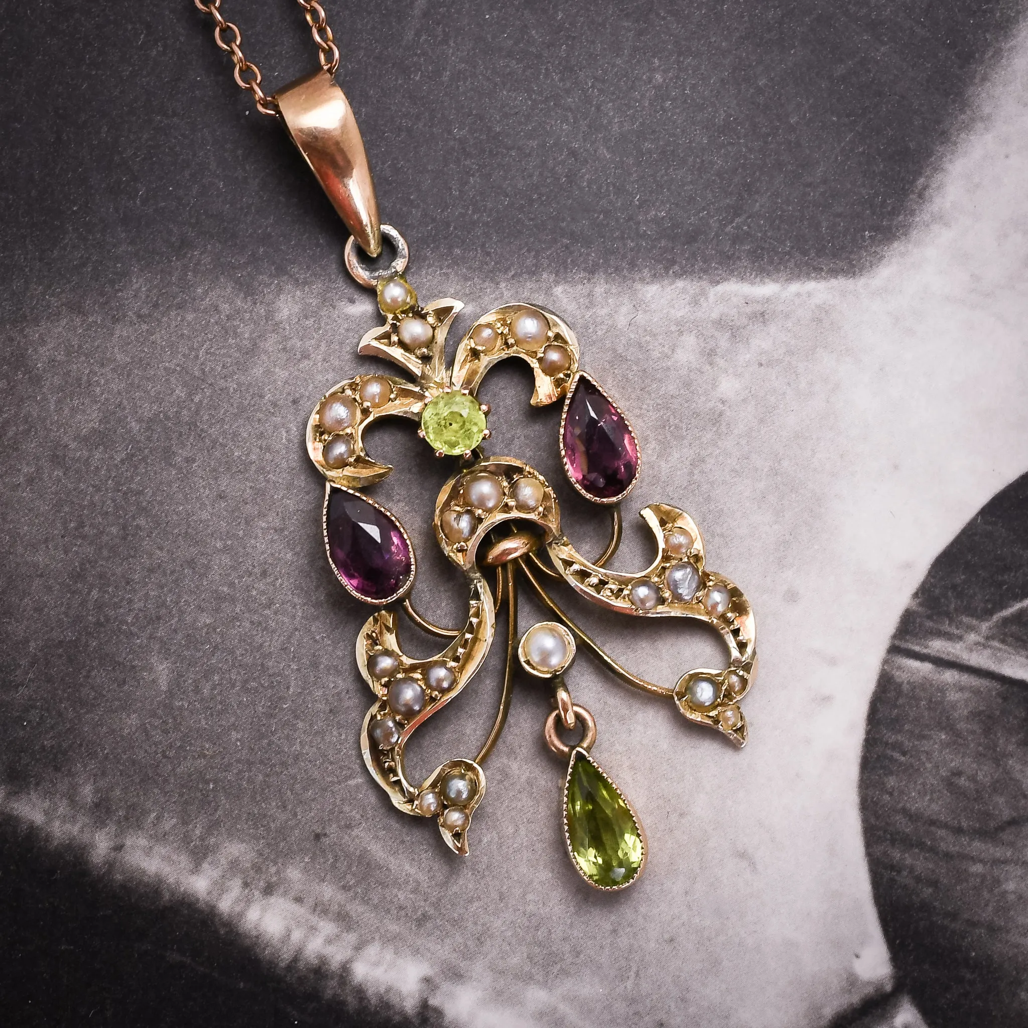 Edwardian "Give Women Votes" Suffragette Pendant