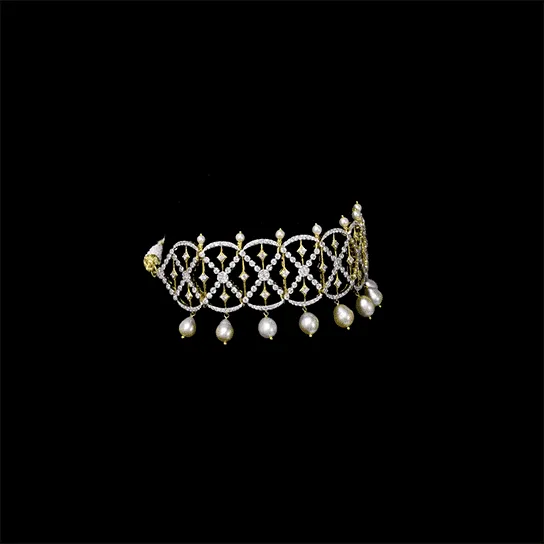 Elevate your elegance with our breathtaking choker necklace - (GDNE0492)
