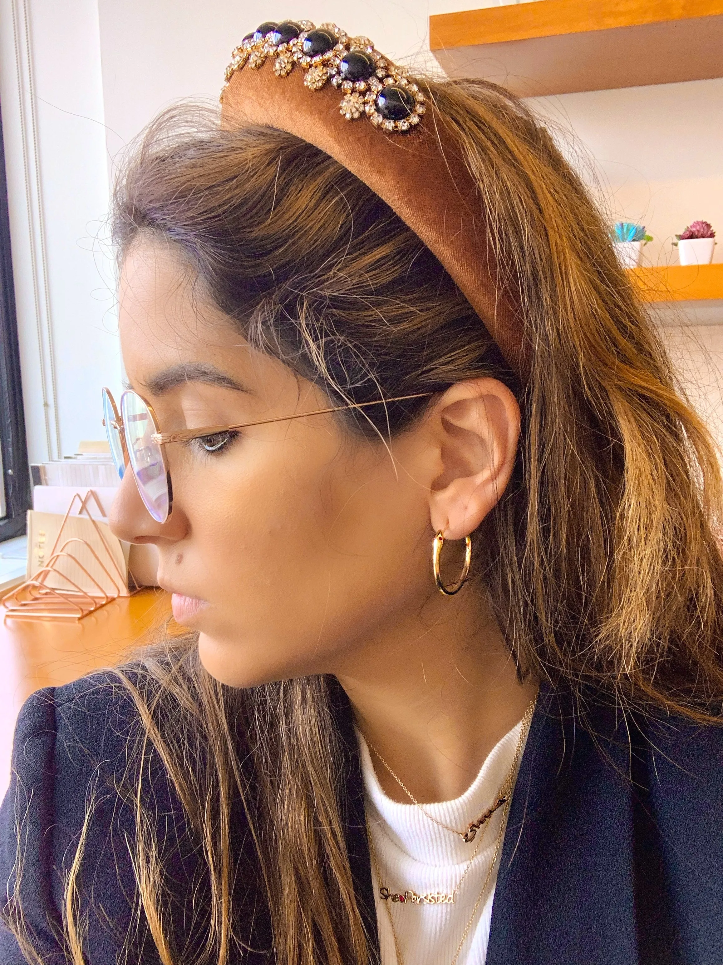 Elysium Snake Hoop Earrings