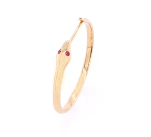 Elysium Snake Hoop Earrings