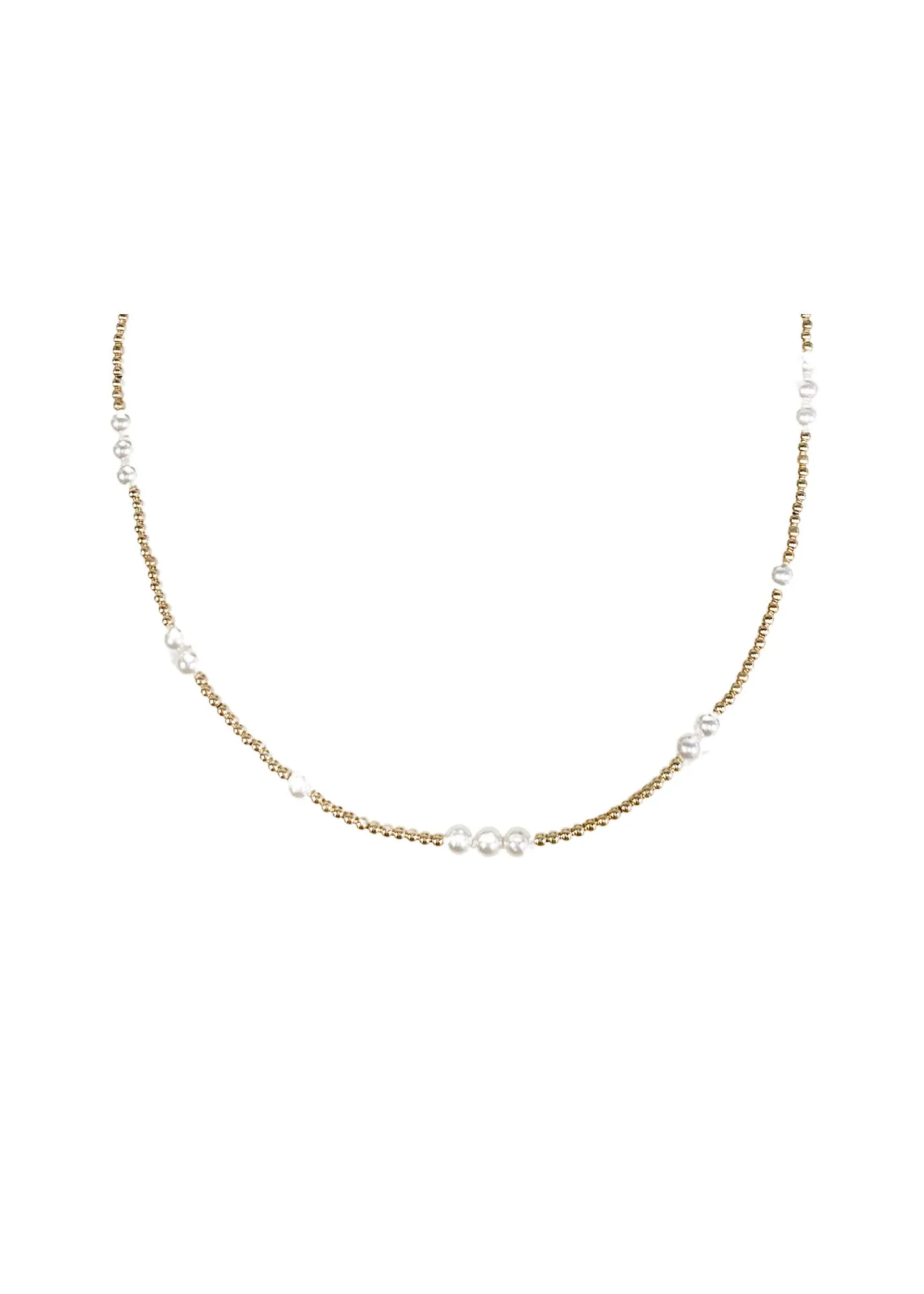 ENewton 15" Choker 4mm Hope Unwritten - Pearl