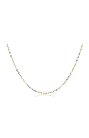 Enewton - 15" Choker Hope Joy Turquoise