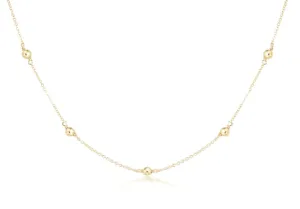 ENewton 15" Choker Simplicity Chain Gold - Classic 4mm Gold