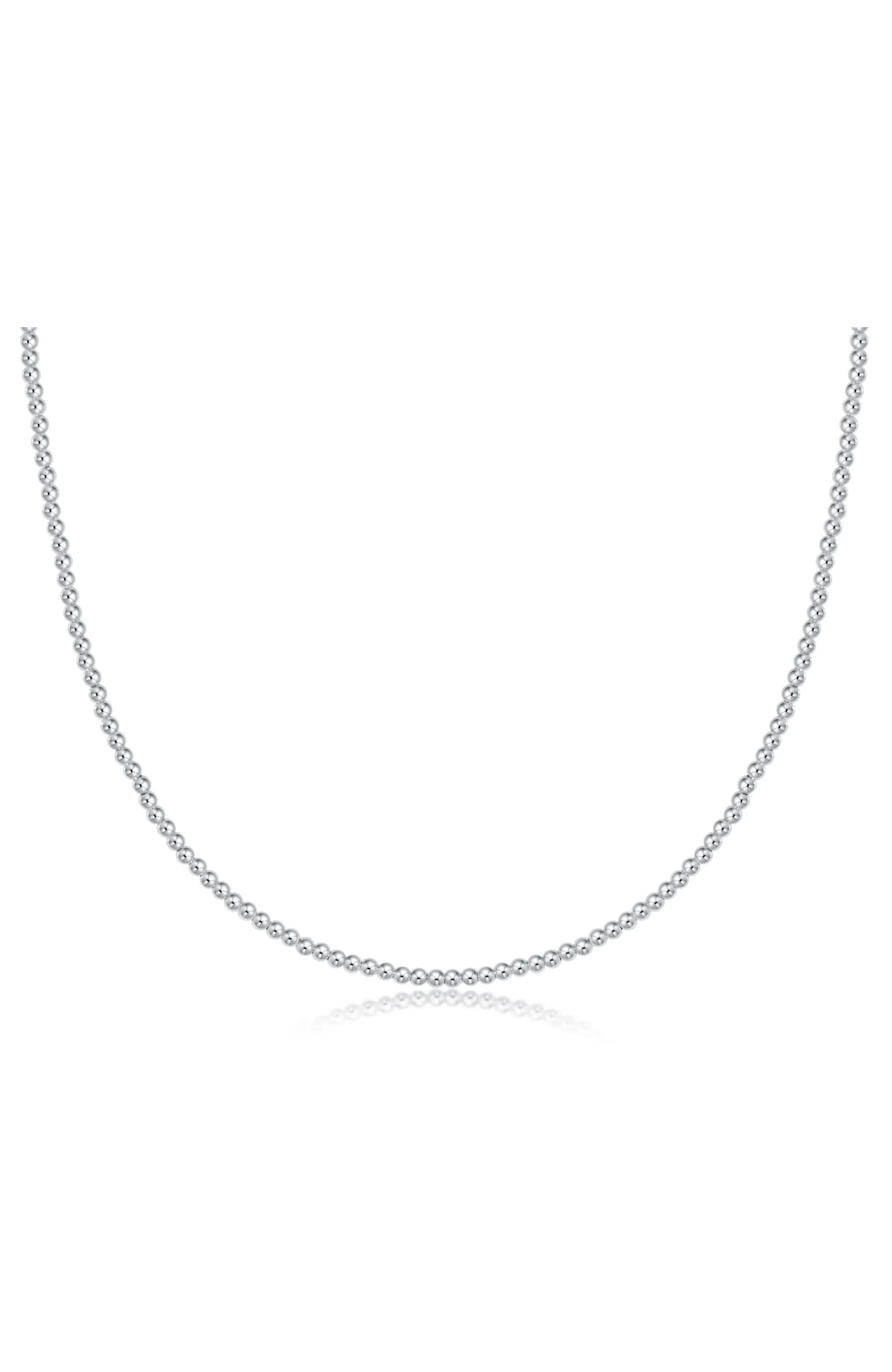 Enewton - Classic Sterling 2mm Bead 15" Choker