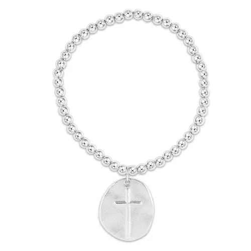 ENewton Extends- Classic Sterling 4mm Bead Bracelet Inspire Sterling Charm